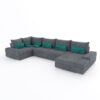 Бесплатная доставка, оплата при получении, любой размер и цвет. Успейте купить диван Ариети во флоке Emmanuelle Lux от производителя. РАСПРОДАЖА!