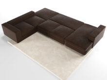Бесплатная доставка, оплата при получении, любой размер и цвет. Успейте купить модульный диван Ибица во флоке Emmanuelle Lux от производителя. РАСПРОДАЖА!