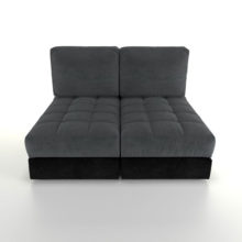 Бесплатная доставка, оплата при получении, любой размер и цвет. Успейте купить диван трансформер Оливер в антивандальном флоке Эммануэль Люкс